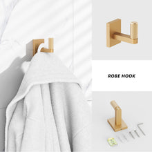 Load image into Gallery viewer, HOMLUX Wall Mounted Single Robe Hook in Brass