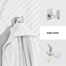 Load image into Gallery viewer, HOMLUX Wall Mounted Single Robe Hook in Chrome