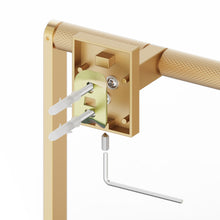 Load image into Gallery viewer, HOMLUX Wall Mounted Towel Ring with Embossing in Brass