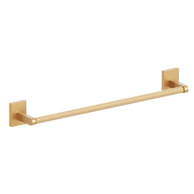 Load image into Gallery viewer, HOMLUX 24 in. Towel Bar with Embossing in Brass