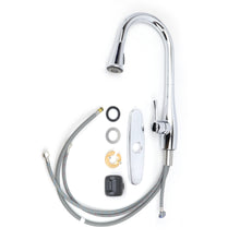 Load image into Gallery viewer, Pull-Down Sprayer Kitchen Faucet with Dual Function in Chrome