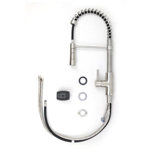 Load image into Gallery viewer, Pull Down Sprayer Kitchen Faucet with Zinc Alloy Finish