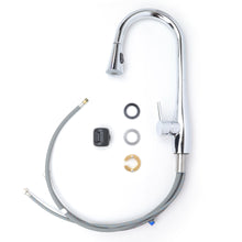 Load image into Gallery viewer, Pull-Down Sprayer Kitchen Faucet with Dual Function in Chrome