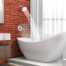 Load image into Gallery viewer, 1-Handle 1-Spray 6 in. Wall Mounted Shower Head