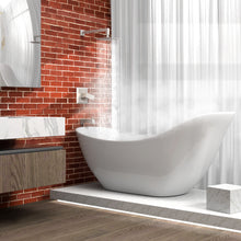 Load image into Gallery viewer, 1-Handle 1-Spray Square 2.5 GPM 8in. Wall Mounted Shower Head