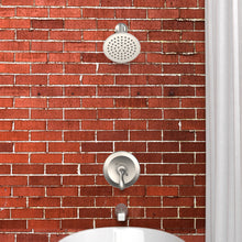 Load image into Gallery viewer, 1-Handle 1-Spray 6 in. Wall Mounted Shower Head