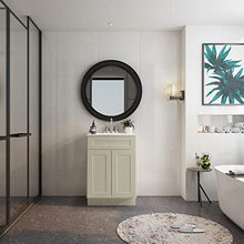 Load image into Gallery viewer, 21"D x 36"W x 34"H Vanity Sink Base Cabinet in Shaker Antique White