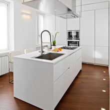 Load image into Gallery viewer, Spring Neck Pull-Down Sprayer Kitchen Faucet