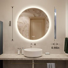 Load image into Gallery viewer, Anti-Fog Dimmable Led Mirror for Bathroom