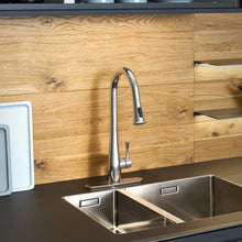 Load image into Gallery viewer, Pull-Down Sprayer Kitchen Faucet with Dual Function in Chrome