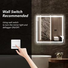 Load image into Gallery viewer, Anti-Fog Dimmable Led Mirror for Bathroom