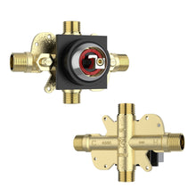 Load image into Gallery viewer, 1-Handle 1-Spray Square 2.5 GPM 8in. Wall Mounted Shower Head