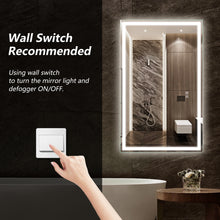 Load image into Gallery viewer, Anti-Fog Dimmable Led Mirror for Bathroom