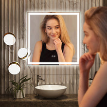 Load image into Gallery viewer, Anti-Fog Dimmable Led Mirror for Bathroom