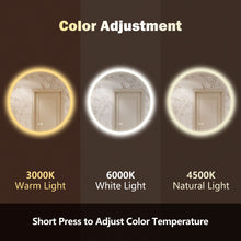 Load image into Gallery viewer, HomLux Round A bathroom mirror -MA04R24TD-OL