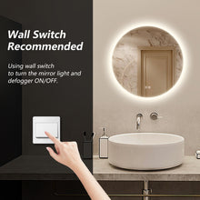 Load image into Gallery viewer, HomLux Round A bathroom mirror -MA04R24TD-OL