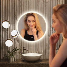 Load image into Gallery viewer, HomLux Round A bathroom mirror -MA04R24TD-OL