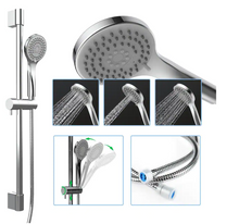 Load image into Gallery viewer, 4-Spray 2.5 GPM 8 in. Dual Shower Head in Chrome
