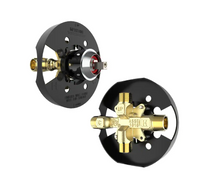 Load image into Gallery viewer, 1-Spray Square High Pressure Tub and Shower Faucet