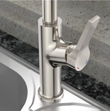Load image into Gallery viewer, Pull Down Sprayer Kitchen Faucet with Hidden Spray Head