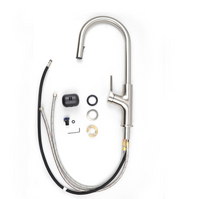 Load image into Gallery viewer, Pull Down Sprayer Kitchen Faucet with Hidden Spray Head