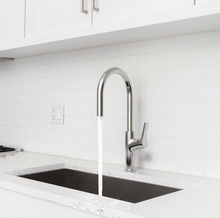 Load image into Gallery viewer, Pull Down Sprayer Kitchen Faucet with Hidden Spray Head