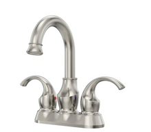 Load image into Gallery viewer, 4 in. Centerset Bathroom Faucet in Brushed Nickel