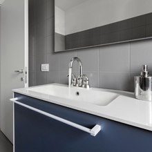 Load image into Gallery viewer, 4 in. Centerset Bathroom Faucet in Brushed Nickel
