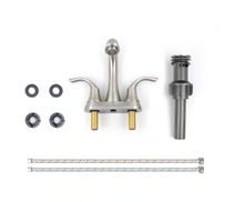 Load image into Gallery viewer, 4 in. Centerset 2-Handle Bathroom Faucet in Brushed Nickel
