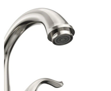 Load image into Gallery viewer, 4 in. Centerset 2-Handle Bathroom Faucet in Brushed Nickel