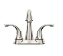 Load image into Gallery viewer, 4 in. Centerset 2-Handle Bathroom Faucet in Brushed Nickel