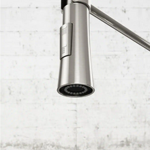 Load image into Gallery viewer, Spring Neck Pull Down Sprayer Kitchen Faucet