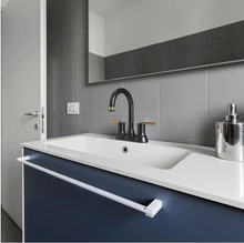 Load image into Gallery viewer, 4 in. Centerset 2-Handle Bathroom Faucet in Matte Black