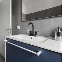 Load image into Gallery viewer, 4 in. Centerset 2-Handle Bathroom Faucet in Matte Black