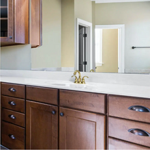 Load image into Gallery viewer, 4 in. Centerset 2-Handle Bathroom Faucet in Brushed Brass