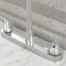 Load image into Gallery viewer, High-Arc 2-Handle Standard Kitchen Faucet in Chrome