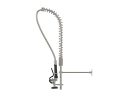 Load image into Gallery viewer, 2-Handle Pull-Down Sprayer Kitchen Faucet in Chrome