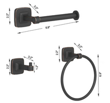 Load image into Gallery viewer, 5-Piece Bath Hardware Set in ORB