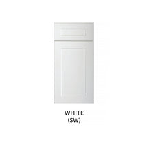 Load image into Gallery viewer, BT12 Shaker White Base Tray Cabinet
