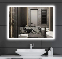 Load image into Gallery viewer, 42 x 30 Large Rectangular Anti-Fog LED Vanity Mirror
