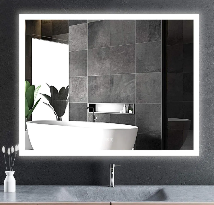36 x 30 Rectangular Frameless LED Bathroom Vanity Mirror 2-BT