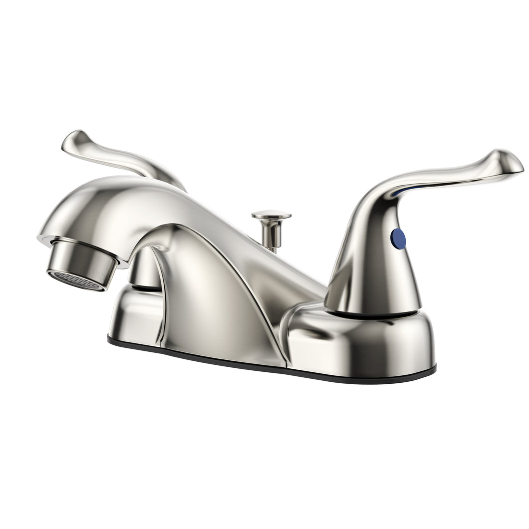 4 in. Centerset 2-Handle Bathroom Faucet in Bronze