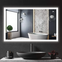 Load image into Gallery viewer, 48 x 30 Rectangular Anti-Fog LED Vanity Mirror
