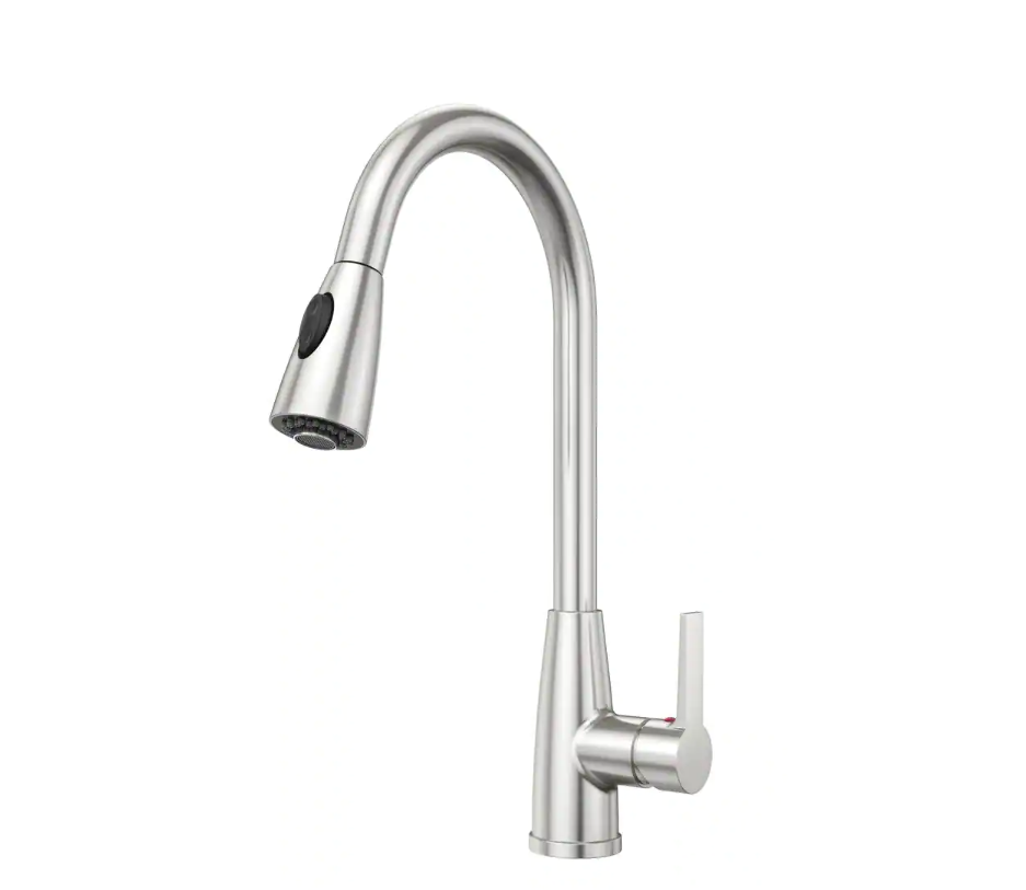 Pull Down Sprayer Kitchen Faucet with Dual Function