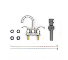 Load image into Gallery viewer, 4 in. Centerset Bathroom Faucet in Brushed Nickel
