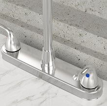 Load image into Gallery viewer, High-Arc 2-Handle Standard Kitchen Faucet in Chrome
